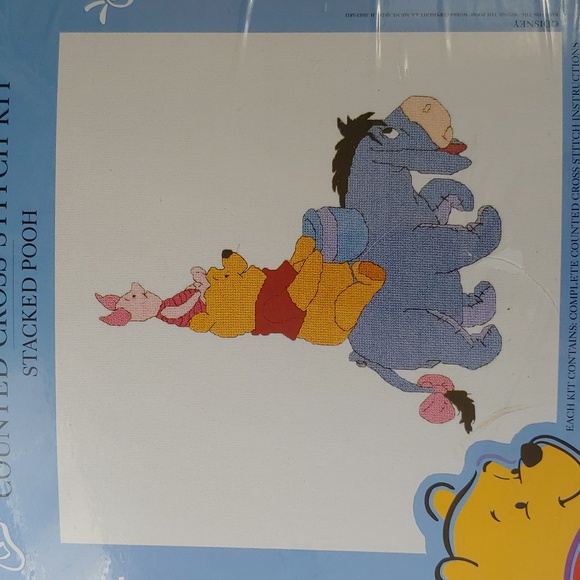 Pooh & Friends Counted Cross Stitch Kit - Picture 2 of 3